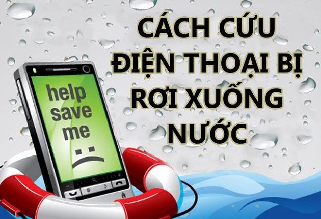 Cách xử lý điện thoại bị vô nước nhanh gọn, đơn giản ngay tại nhà