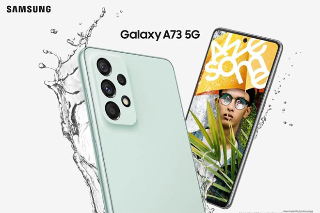 Sau A33, A53, Samsung chính thức lộ diện 'át chủ bài' Galaxy A73 5G với camera nâng cấp mạnh mẽ
