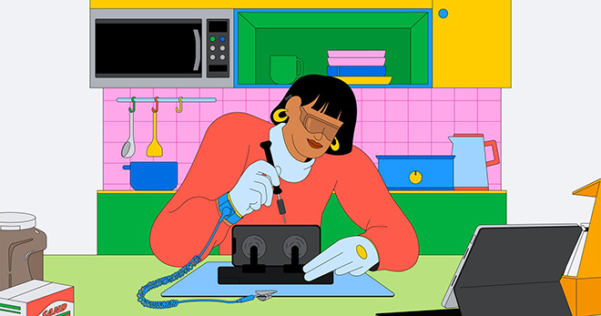 Năm sau, người dùng iPhone và Mac có thể mua linh kiện chính hãng về tự sửa