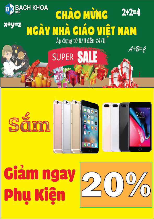 CTKM G211:Chào Mừng Ngày Nhà Giáo Việt Nam