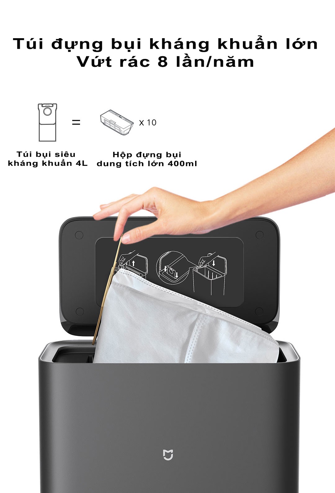 robot hut bui gom rac xiaomi 20 - Robot hút bụi Xiaomi Mijia Mop 2 Ultra STYTJ05ZHM robot hut bui gom rac xiaomi 20 - Robot hút bụi Xiaomi Mijia Mop 2 Ultra STYTJ05ZHM