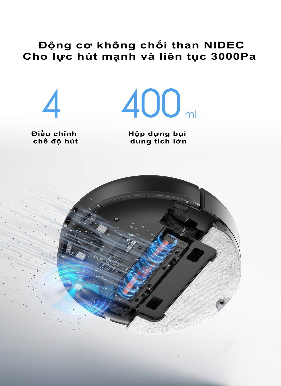 robot hut bui gom rac xiaomi 7 - Robot hút bụi Xiaomi Mijia Mop 2 Ultra STYTJ05ZHM robot hut bui gom rac xiaomi 7 - Robot hút bụi Xiaomi Mijia Mop 2 Ultra STYTJ05ZHM