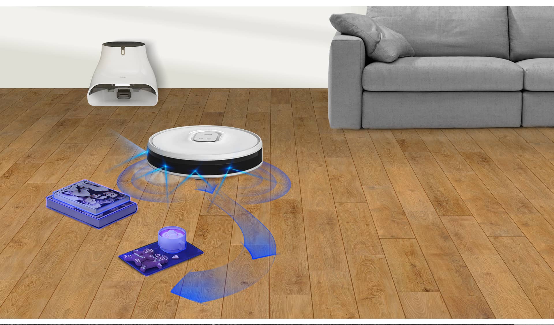 Neabot Q11 - Tự động đổ rác