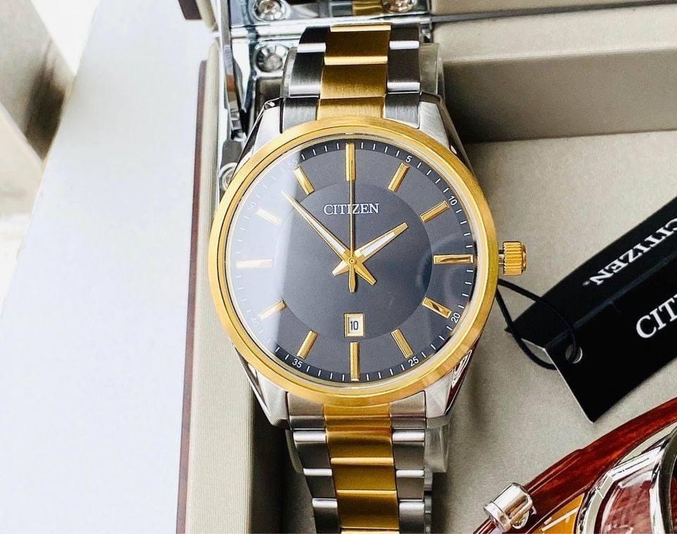 Đồng hồ Quartz Nam Citizen BI1034-52E