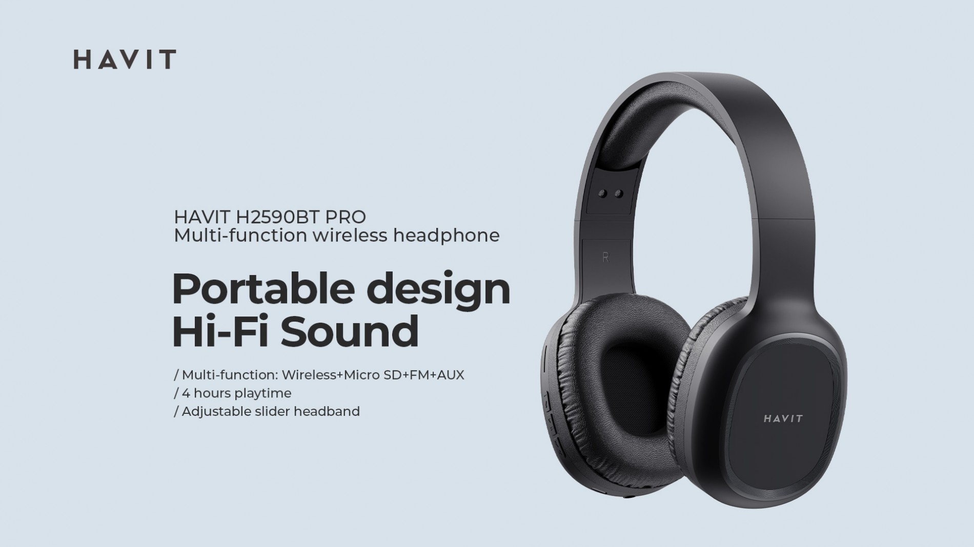 Tai nghe Bluetooth Havit H2590BT Pro