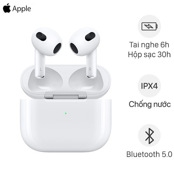 Tai nghe Bluetooth Apple AirPods 3 2022 sạc có dây