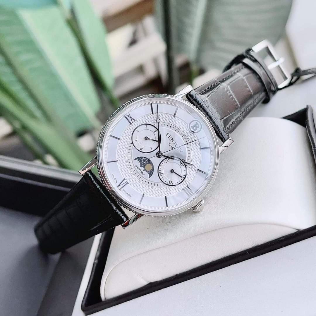 Đồng hồ Quartz Nam Bentley BL1865-30MWWB