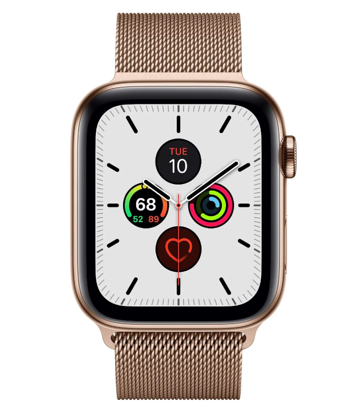 AppleWatch Series 5 (GPS+LTE) Thép