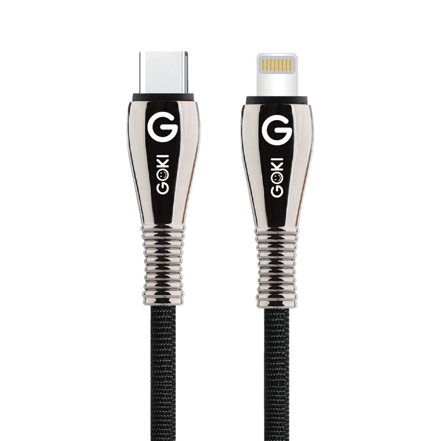 Cáp sạc nhanh GOKI G-CB69 (Type-C t0 Lighting) 1m