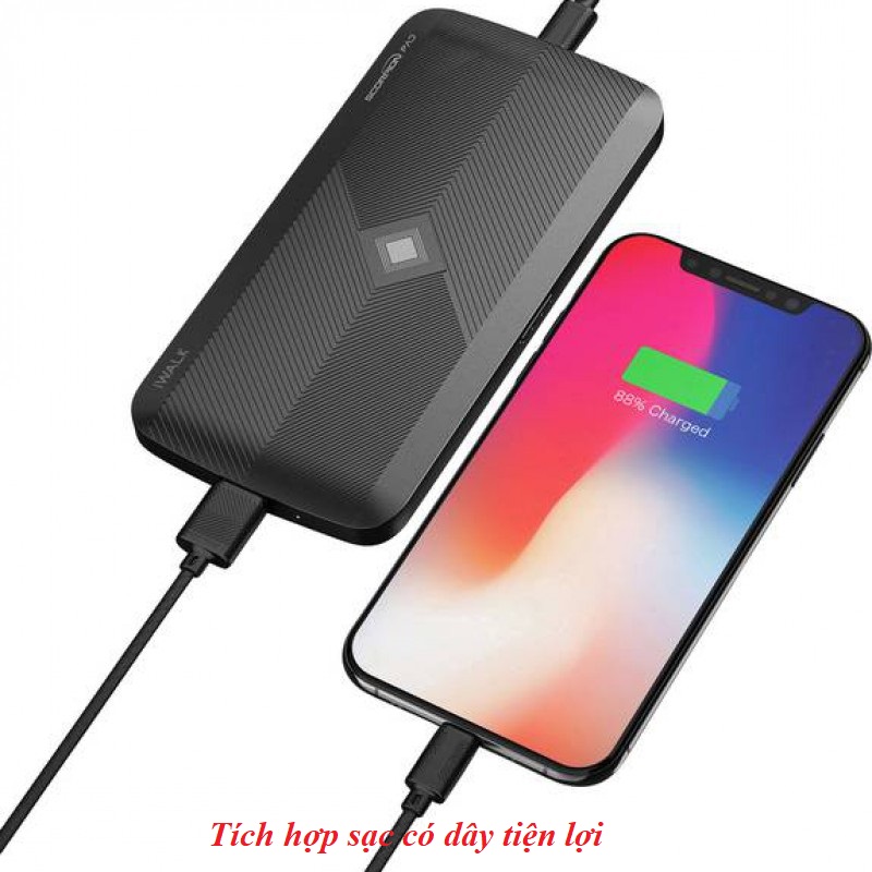 Đế sạc không dây iWalk ADS 008 - 10W