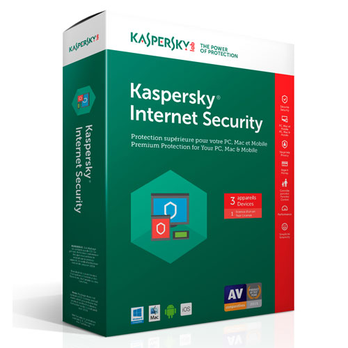 Phần mềm diệt virus Kaspersky Internet Security (KIS) 3 User