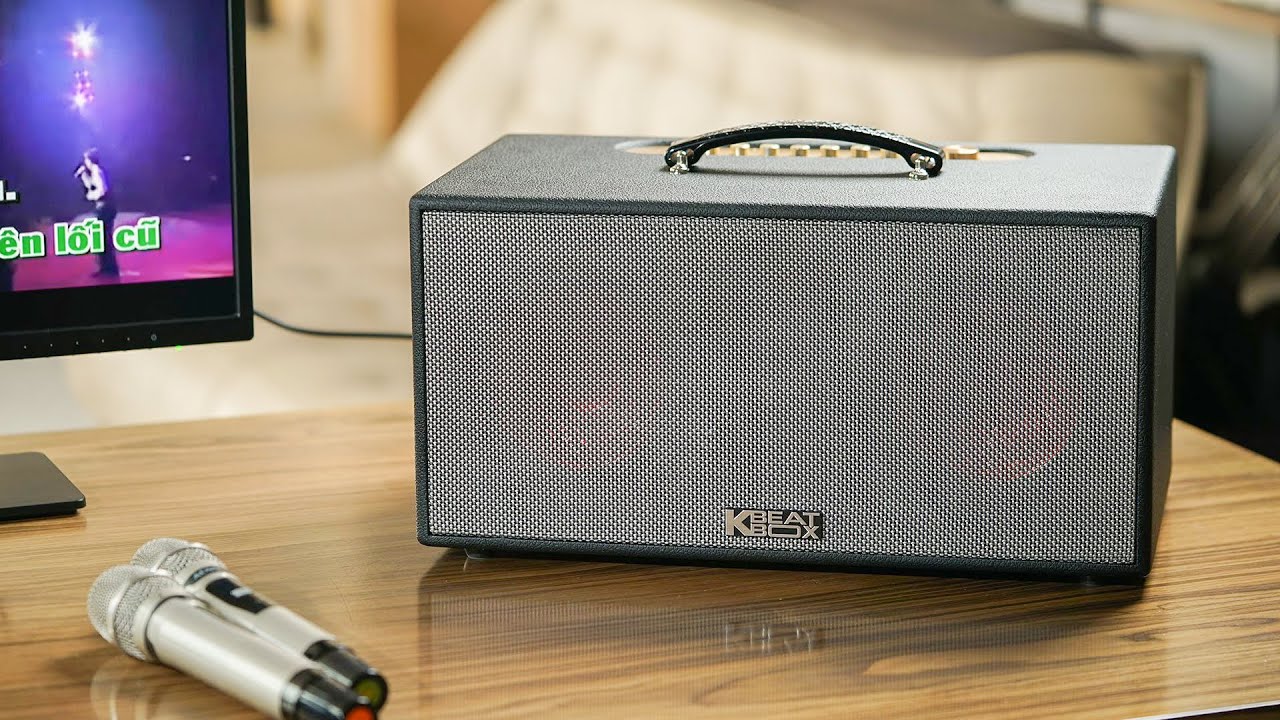 Loa karaoke di động KBeatbox CS450 +2 Mic