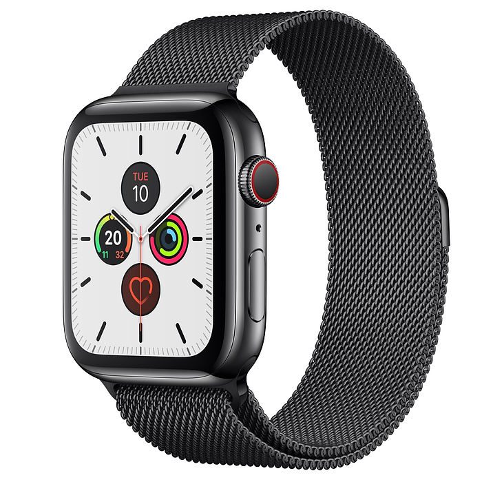 AppleWatch Series 5 (GPS+LTE) Thép