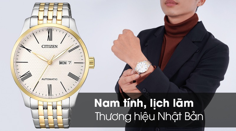 Đồng hồ Cơ Nam Citizen NH8354-58A (Automatic)