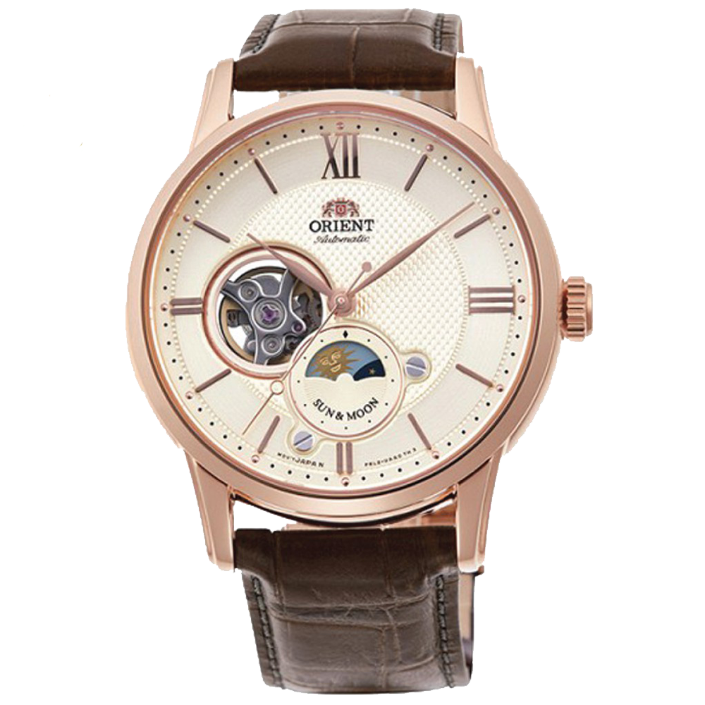 Đồng hồ cơ Nam Orient Sun & Moon Gen 4 RA-AS0003S10B - (Automatic)
