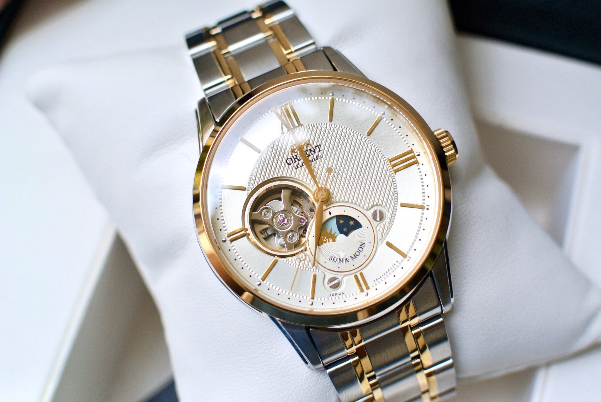 Đồng hồ Cơ Nam Orient Sun & Moon Gen 4 RA-AS0001S10B - (Automatic)