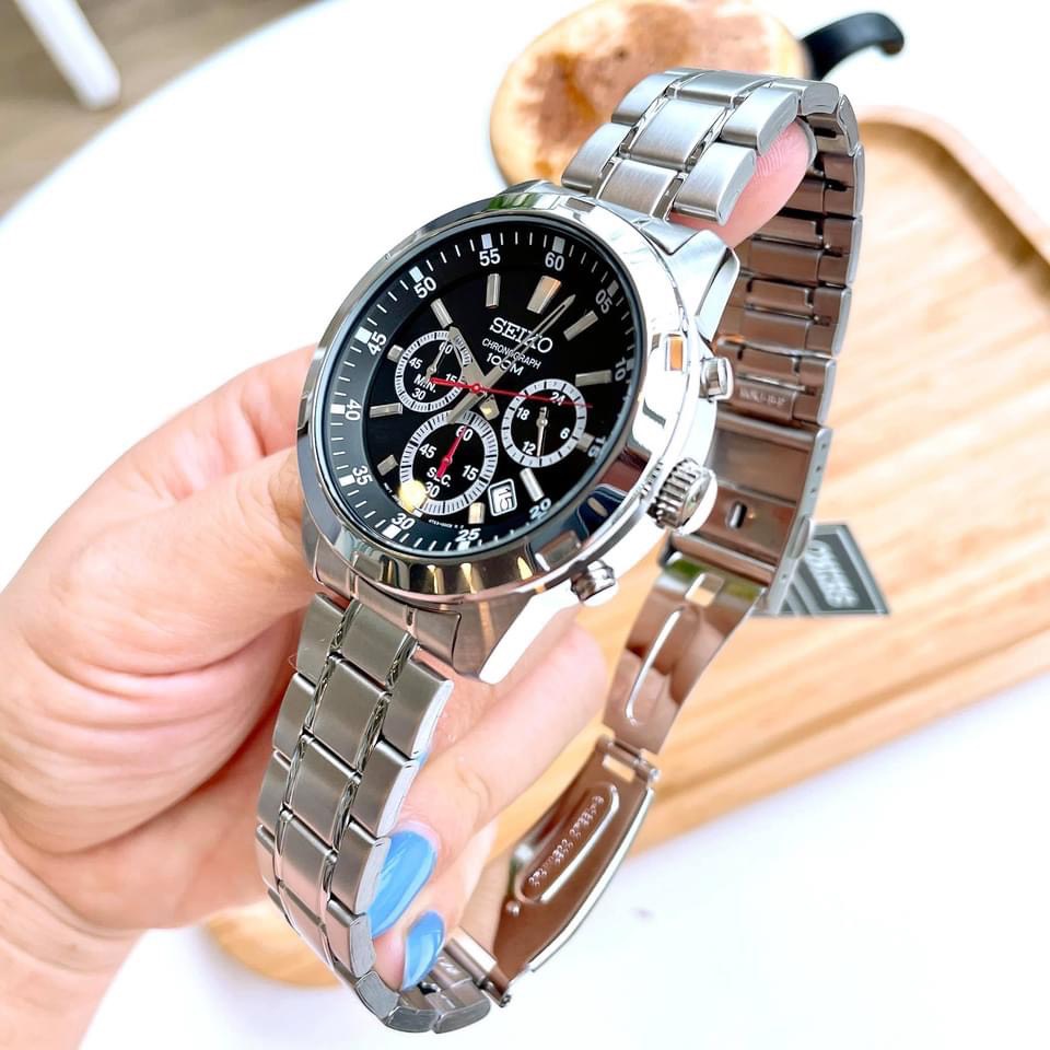 Đồng hồ Quartz Nam Seiko Chronograph SKS605P1