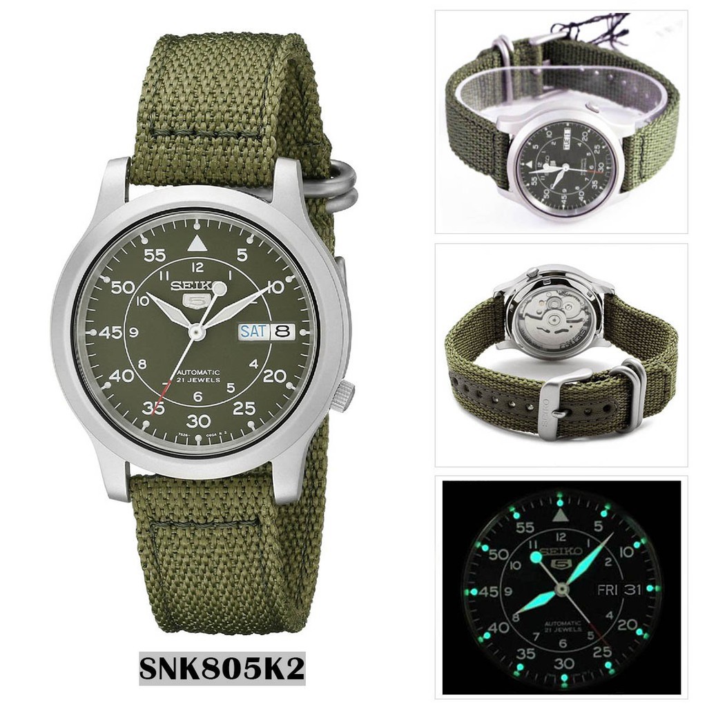 Đồng hồ Cơ Nam Seiko SNK805K2S - (Automatic)