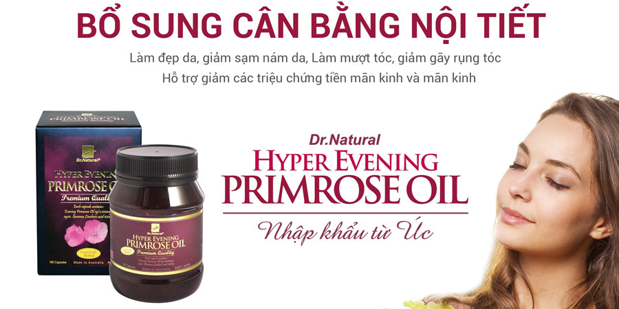 Viên uống bổ sung nội tiết tố nữ Hyper Evening Primrose Oil- Quà tặng giáng sinh
