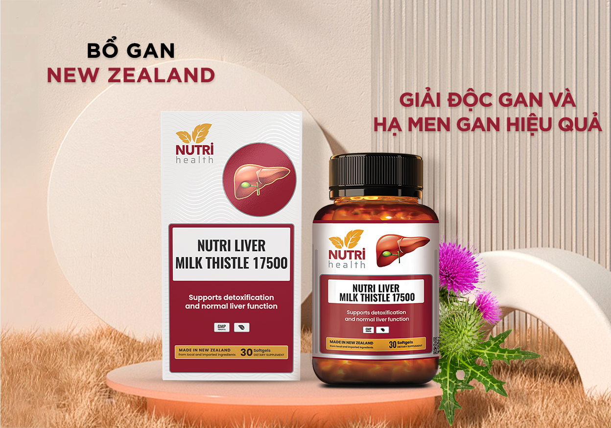 Bổ gan New Zealand Nutri Liver 30 viên
