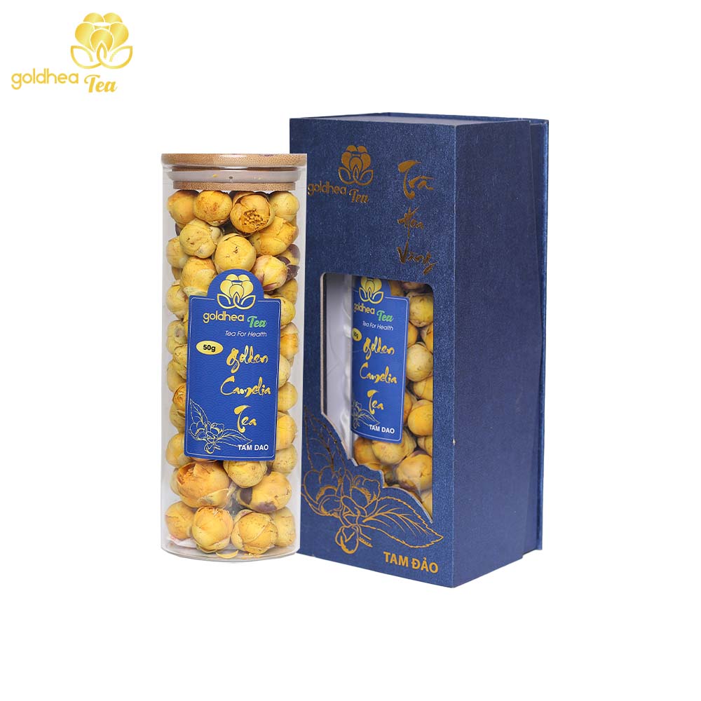 Trà hoa vàng Goldhea Tea hộp 50gr