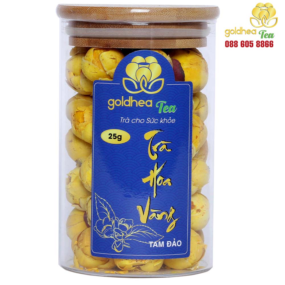 Trà hoa vàng Goldhea Tea hộp 25gr