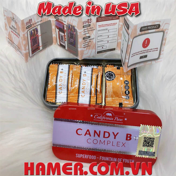 Candy B+ Complex (Hộp 12 viên) HAMER.COM.VN - Cùng Bạn ...