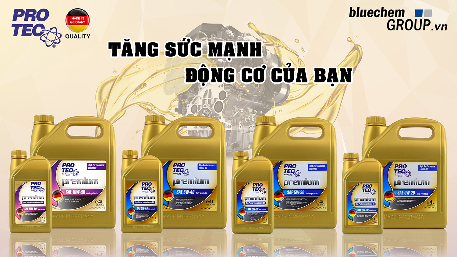 Tại sao lại là dầu nhớt động cơ tổng hợp? Động cơ hiện đại thích dầu động cơ tổng hợp?