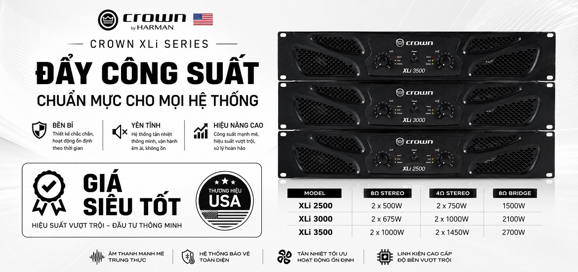 Đẩy Crown XLi