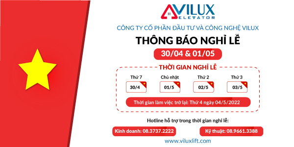 Thông báo lịch nghỉ 30/4 và 1/5 năm 2022