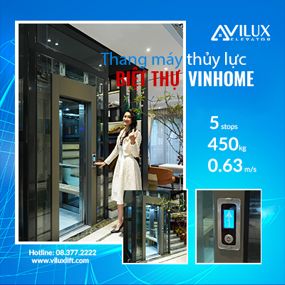 Thang máy gia đình thủy lực Châu Âu