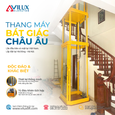 Thang máy bát giác - Biểu tượng phong thuỷ mang tài lộc về nhà