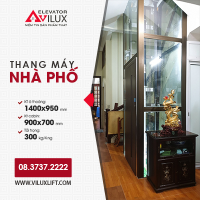 Dự án thang máy gia đình cho nhà phố