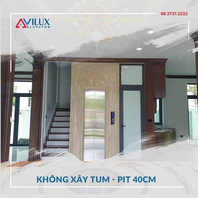 Thang máy động cơ - Không phòng máy