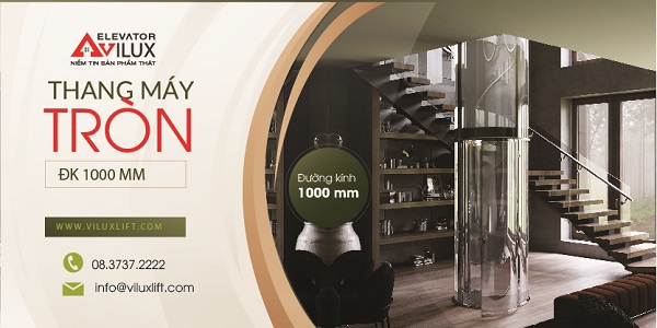Thông số kỹ thuật thang máy quan sát tròn đường kính 1000 mm