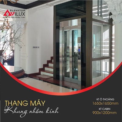 Dự án lắp đặt thang máy Mr Hưng phố Nghi Tàm - Hà Nội