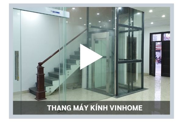 Thang máy khung nhôm kính Vinhome