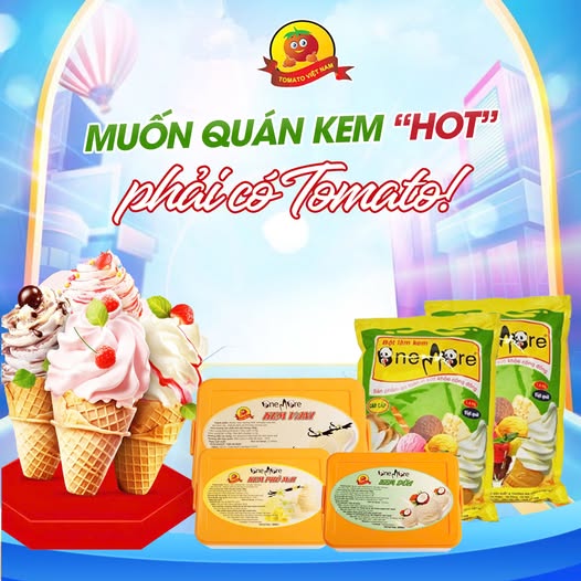 MUỐN QUÁN KEM “HOT” – PHẢI CÓ TOMATO!