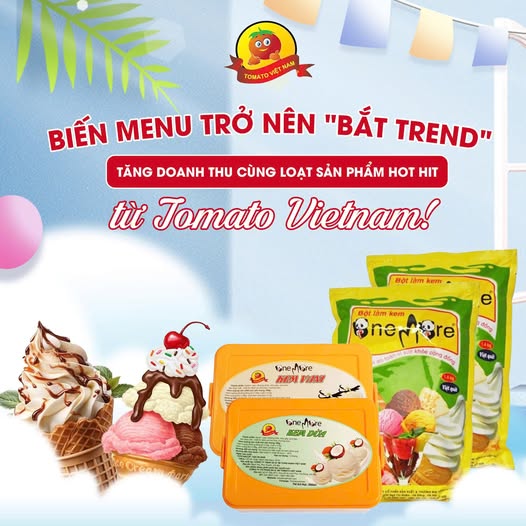 BẮT TREND MENU CHÁY ĐƠN LIỀN TAY CÙNG TOMATO VIETNAM
