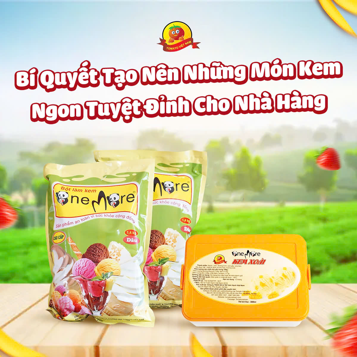 Bí Quyết Tạo Nên Những Món Kem Ngon Tuyệt Đỉnh Cho Nhà Hàng