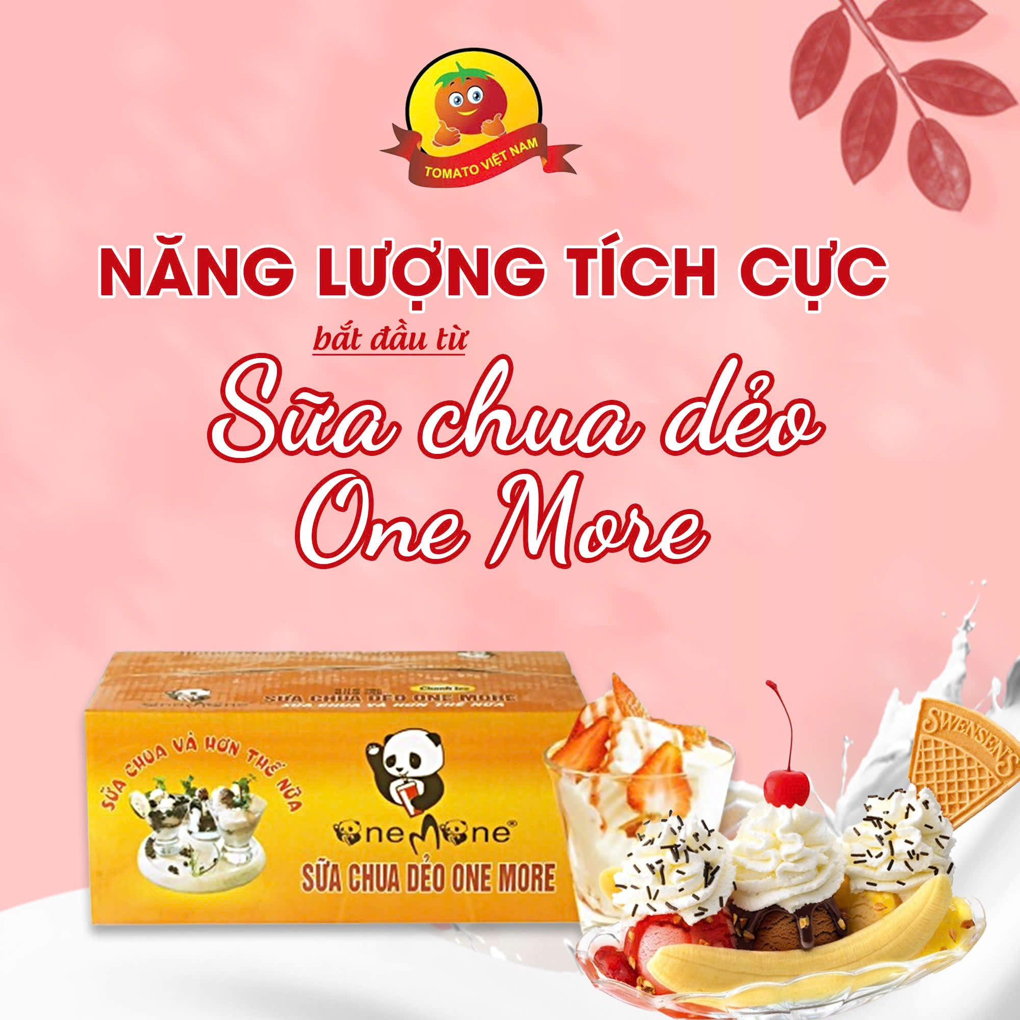 NĂNG LƯỢNG TÍCH CỰC – BẮT ĐẦU TỪ SỮA CHUA DẺO ONE MORE