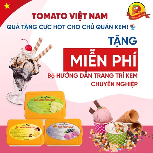 TOMATO VIỆT NAM – QUÀ TẶNG CỰC HOT CHO CHỦ QUÁN KEM!