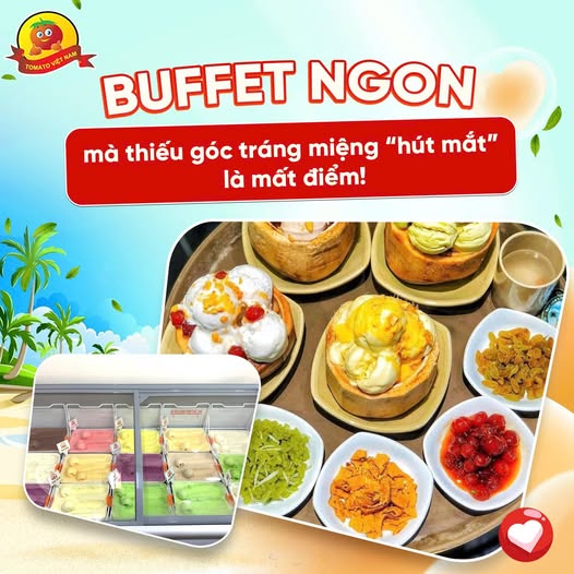 BUFFET NGON MÀ THIẾU GÓC TRÁNG MIỆNG “HÚT MẮT” LÀ MẤT ĐIỂM TO ĐÙNG LUÔN!