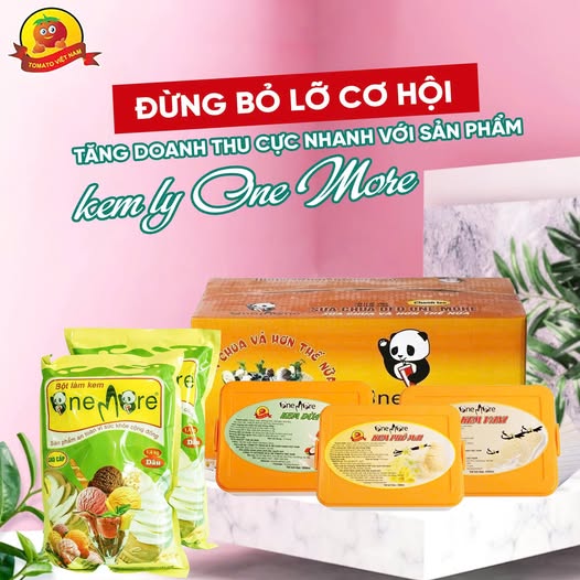 KEM LY ONE MORE – VỊ NGON KHÓ CƯỠNG, LỢI NHUẬN VƯỢT TRỘI!