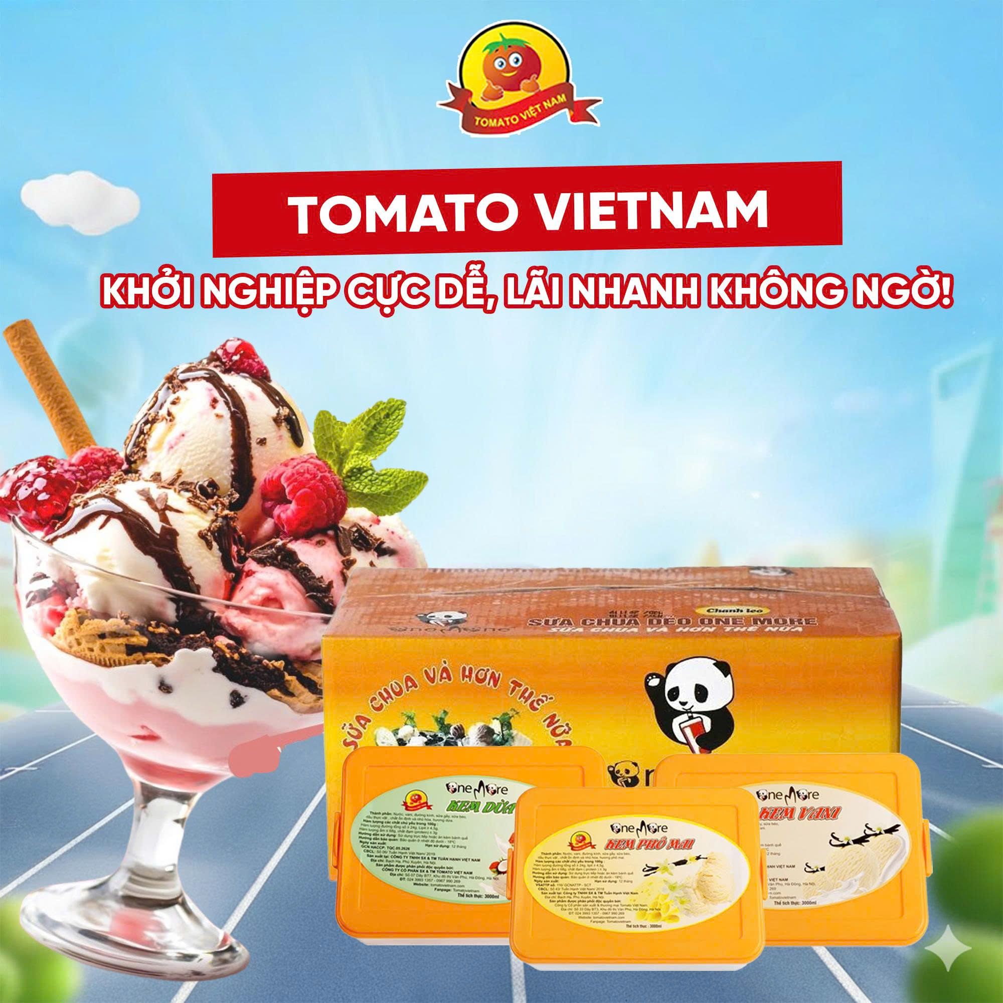 TOMATO VIETNAM – KHỞI NGHIỆP CỰC DỄ, LÃI NHANH KHÔNG NGỜ!