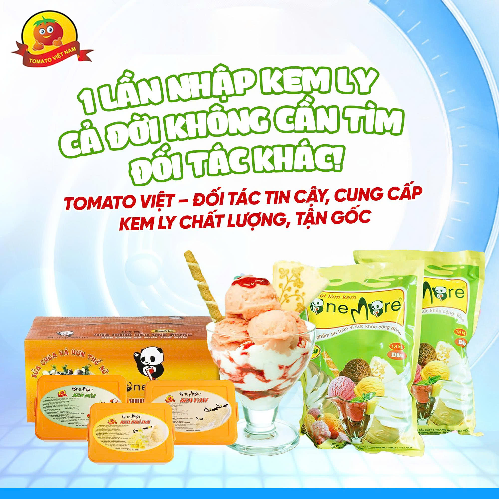 1 LẦN NHẬP KEM LY ONE MORE – CẢ ĐỜI KHÔNG CẦN TÌM ĐỐI TÁC KHÁC!