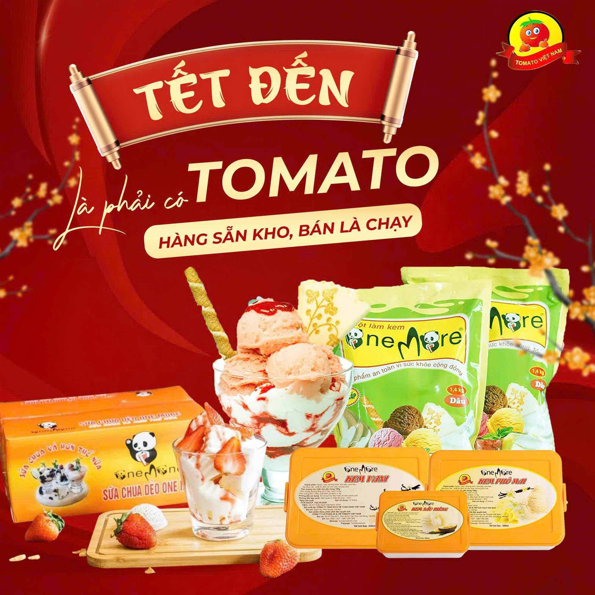 TẾT ĐẾN LÀ PHẢI CÓ TOMATO – HÀNG SẴN KHO, BÁN LÀ CHẠY