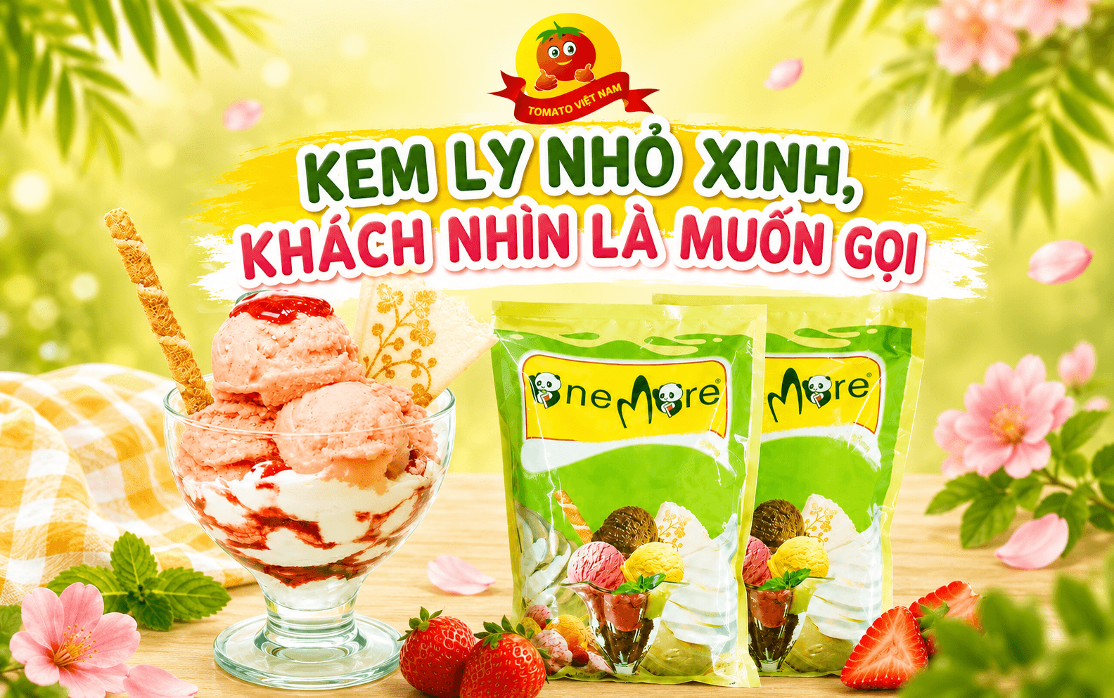 Kem Ly Nhỏ Xinh, Khách Nhìn Là Muốn Gọi Cùng Tomato