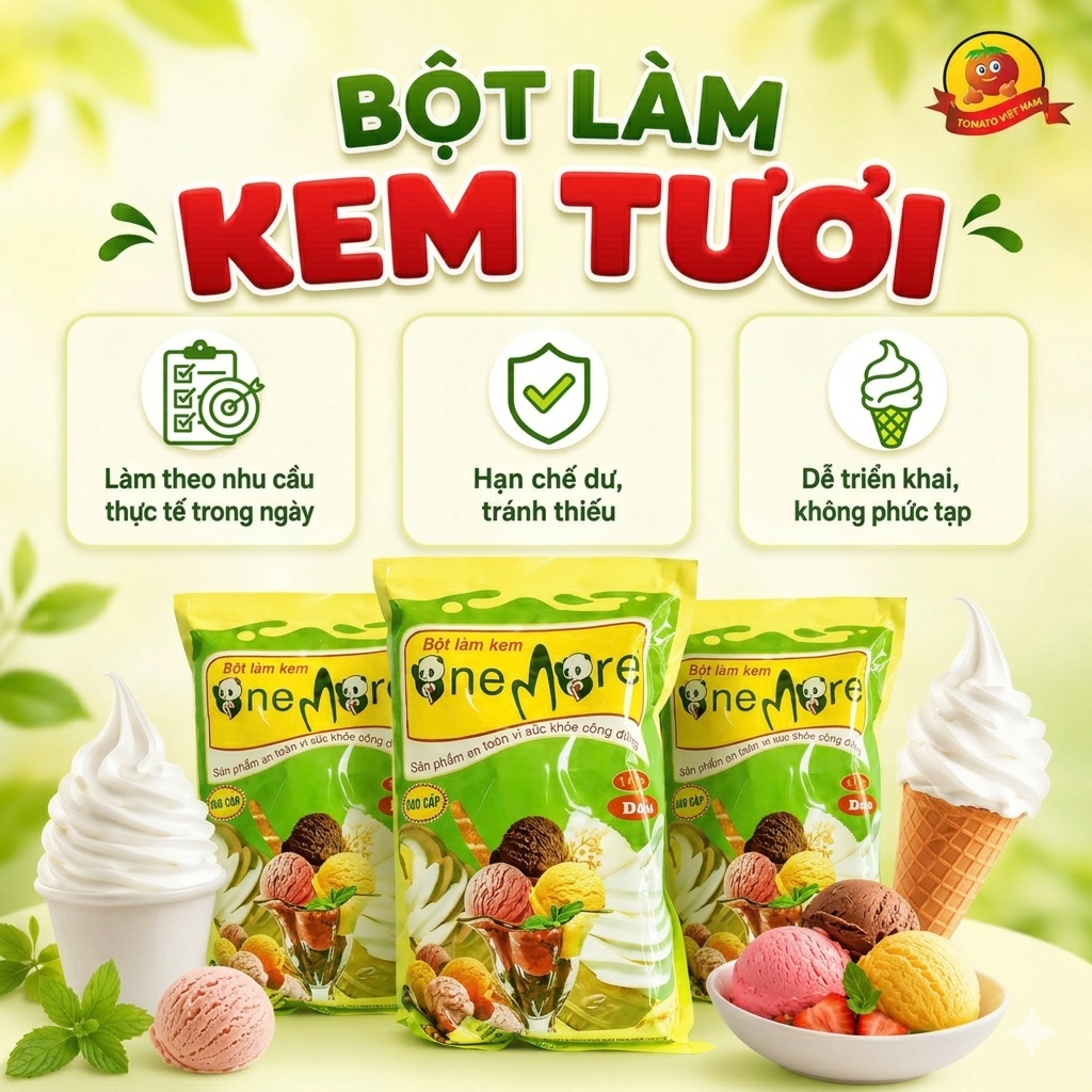 Chủ Động Nguyên Liệu Tối Ưu Vận Hành Cùng Tomato