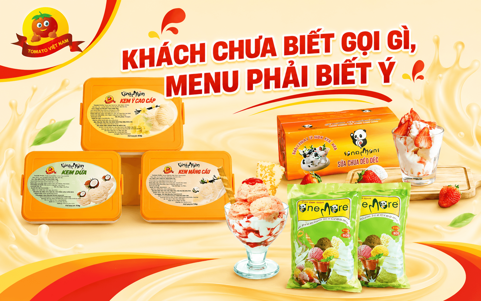 Khách Chưa Biết Gọi Gì, Menu Phải Biết Ý Cùng Tomato